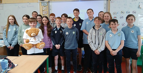 A Big Thank You to Mr. Duggin’s Sixth Class in Scoil Náisiúnta Carraigín